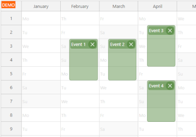 Yearly Calendar